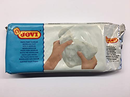 569001-1000 g modelling clay white - air-hardening - fine quality
