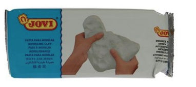 Air-curing clay JOVI or DAS 1 kg Pack colour White