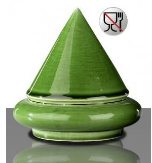 Glaze green gloss 100 gram powder 1020 - 1080 ° C.